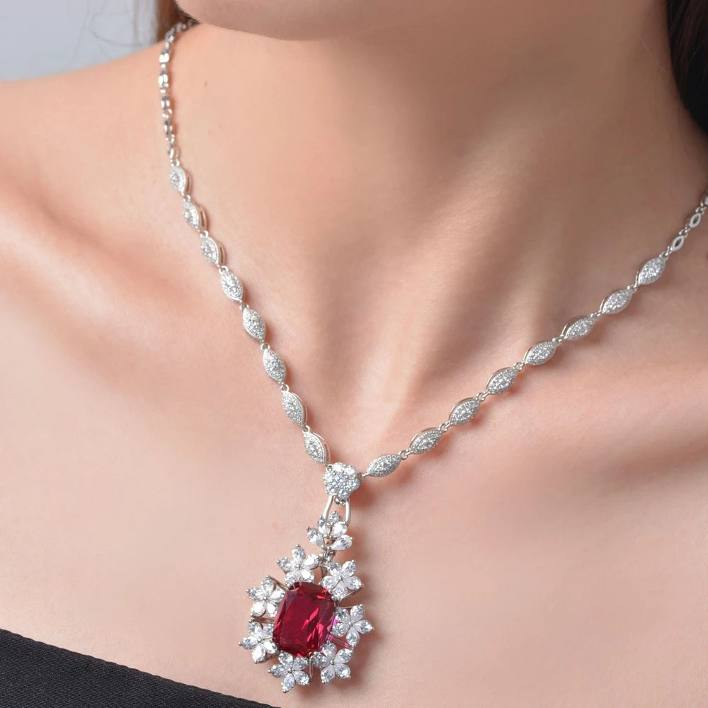 Gem Necklace Moissanite