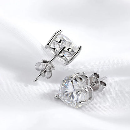 2cttw Moissanite Earrings Stud Ear