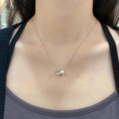 Moissanite Pendant Necklace