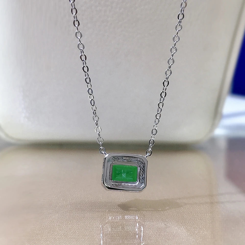 Moissanite Vintage Pendant Necklace