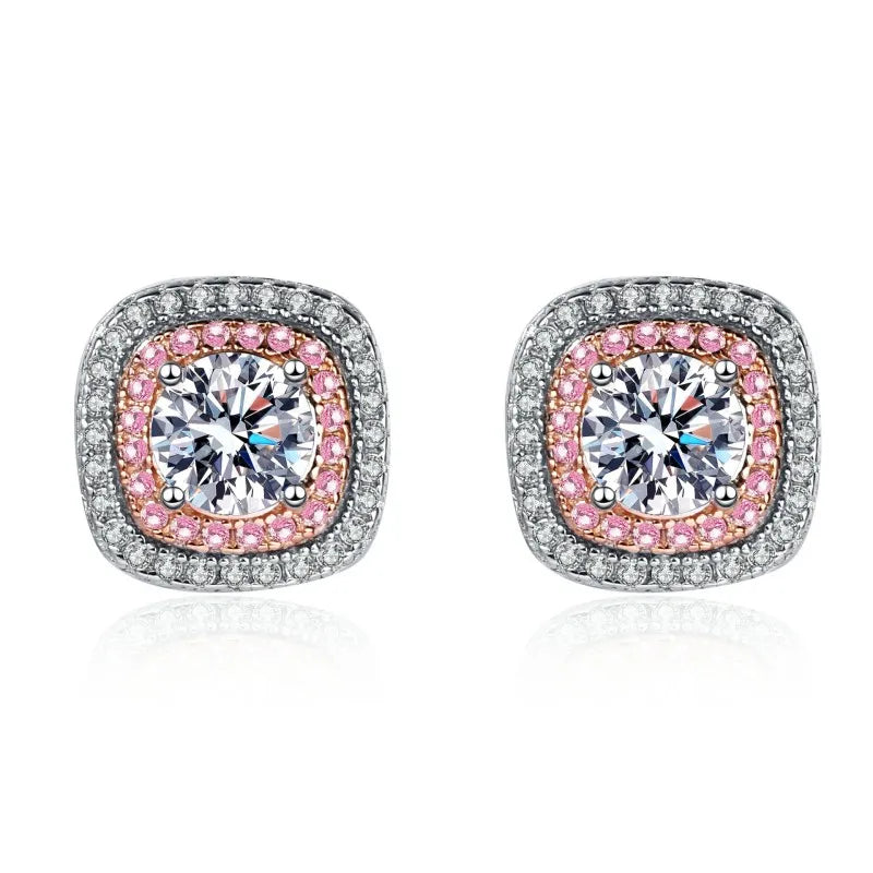 Moissanite Stud Earrings