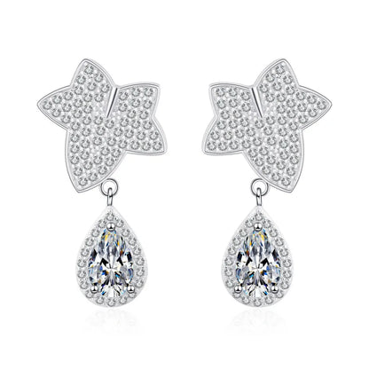 Drop Earrings 1/2ct Moissanite Diamond