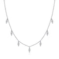 0.3ct Marquise Moissanite Necklace | D VVS1 S925 Silver