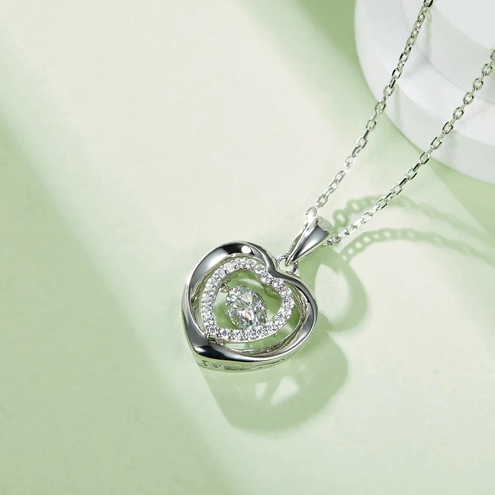 Diamond Wedding Pendant Necklace