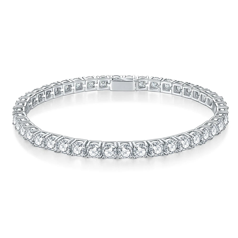 Full Moissanite Bright Tennis Bracelet