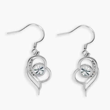 0.8ct  Moissanite Diamond Dangle Earrings