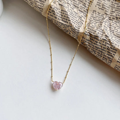 Moissanite Pendant Necklace