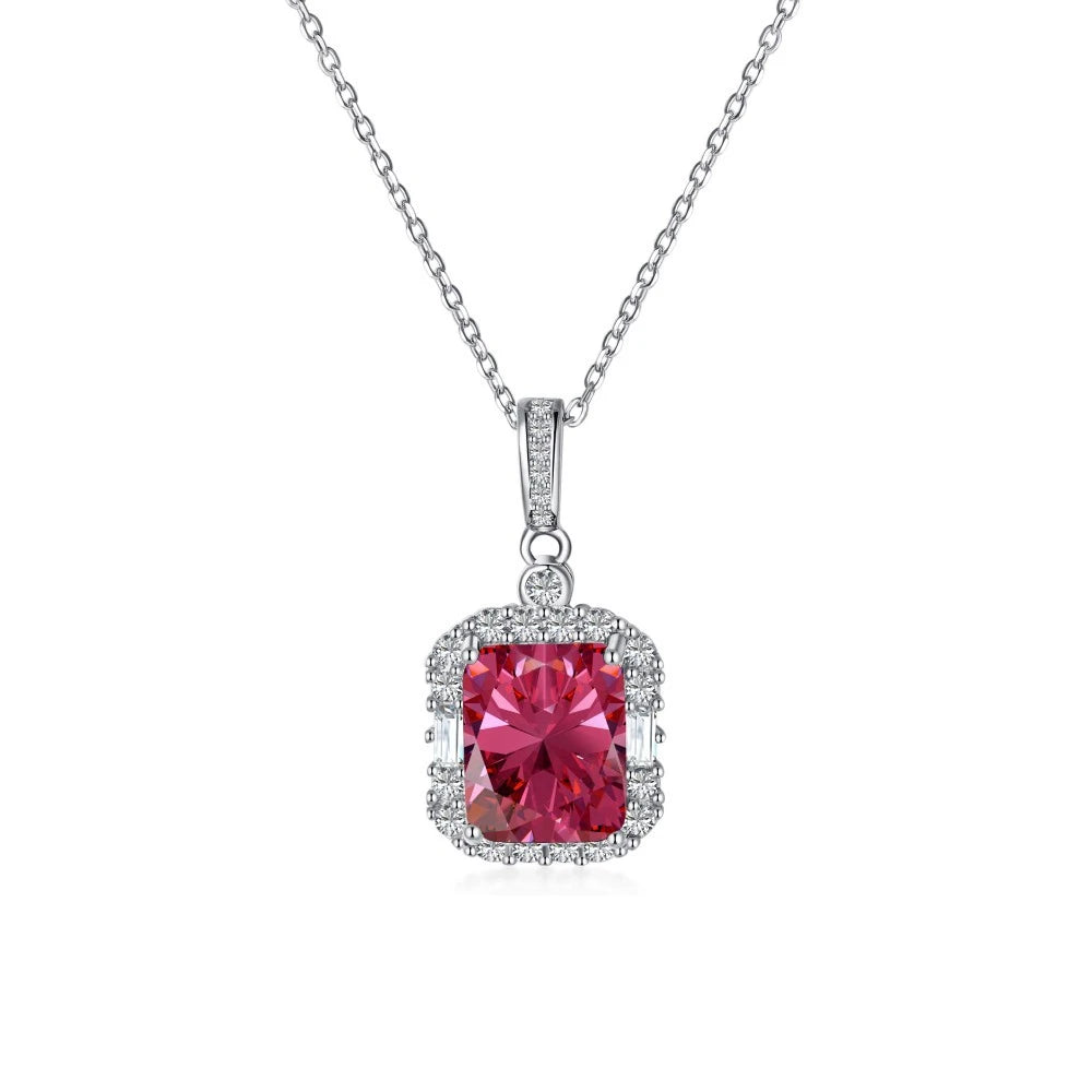 Moissanite Pendant Necklace