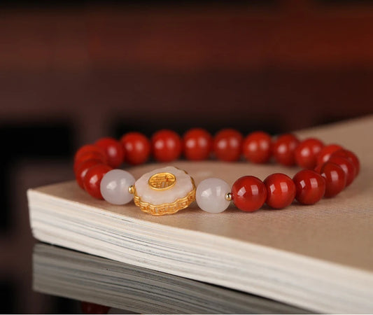 Red Agate Bracelets