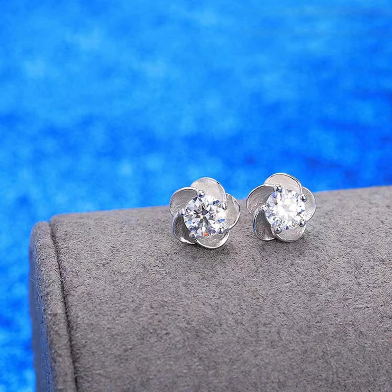 0.5ct Moissanite Stud Earrings