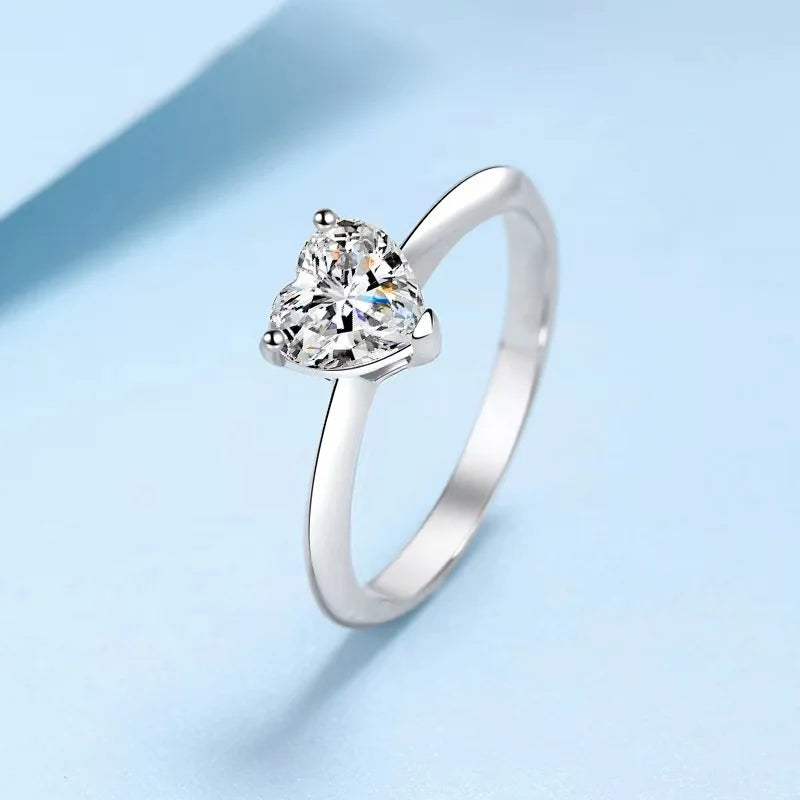 1ct Moissanite Engagement Rings