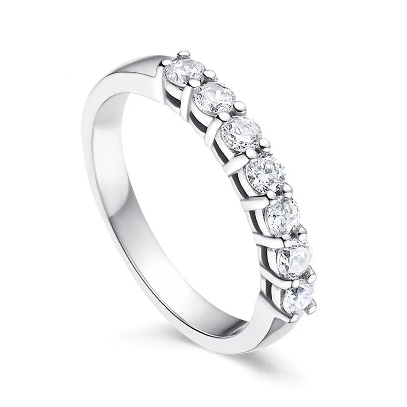 0.7 CT Moissanite Diamond Cocktail Ring