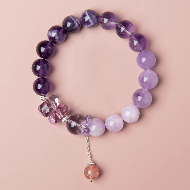 Purple Amethyst Bracelet