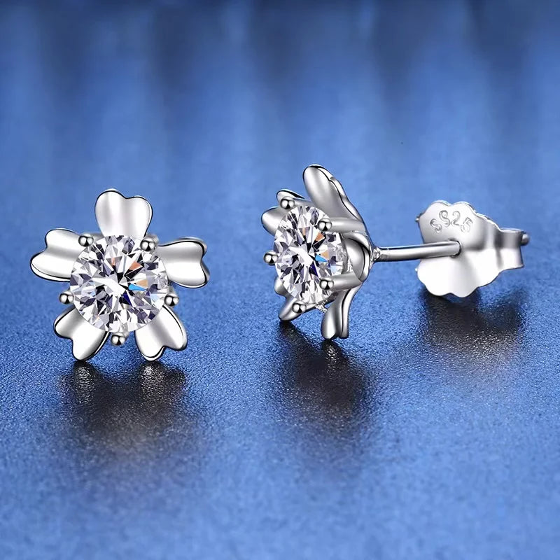 0.5ct Moissanite Stud Earrings