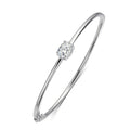 Moissanite Bangles Elegant Women 2ct Oval Cut Diamond Solid s925 Silver GRA Certified Dainty Bracelet Fine Jewelry Gift