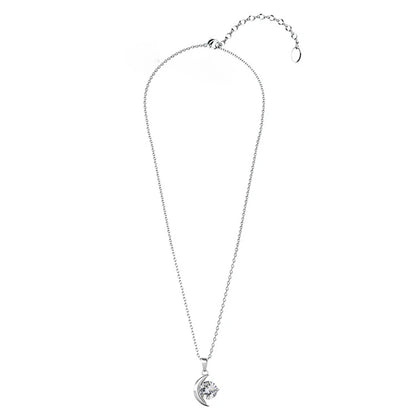 1CT Moissanite Pendant Necklace