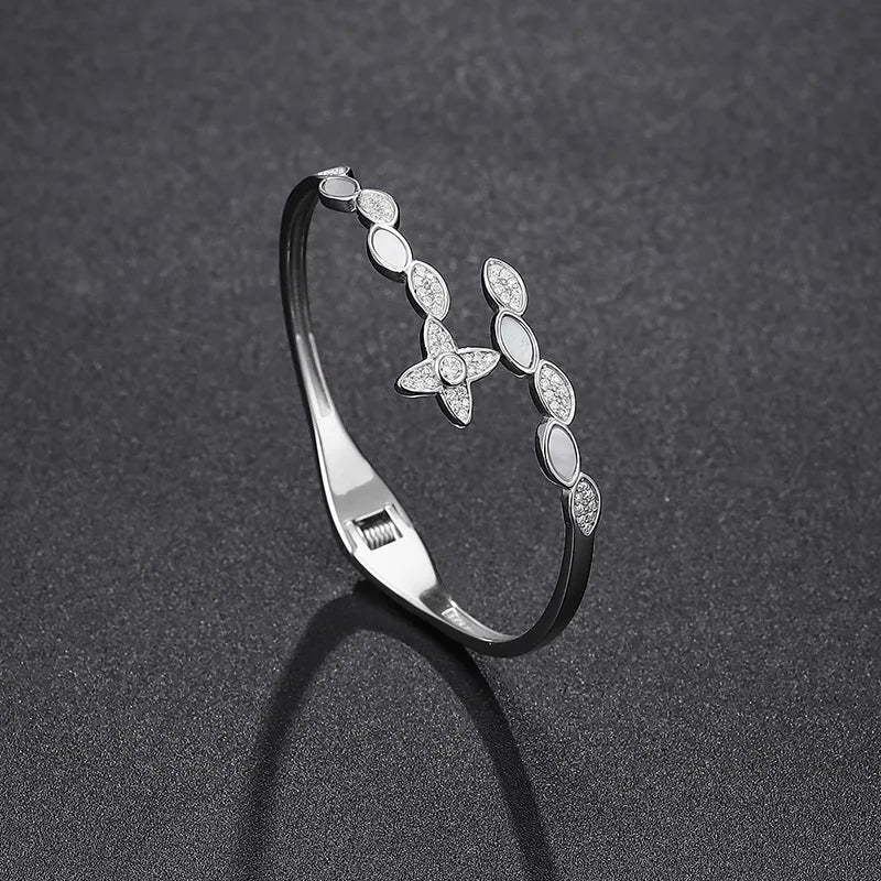 Moissanite Diamond Bangle Bracelets