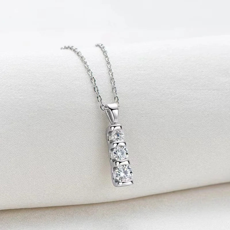 0.6ct Moissanite Pendant Necklace