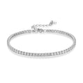 Dainty Moissanite Tennis Bracelet | 1.5mm-2mm D VVS1 S925