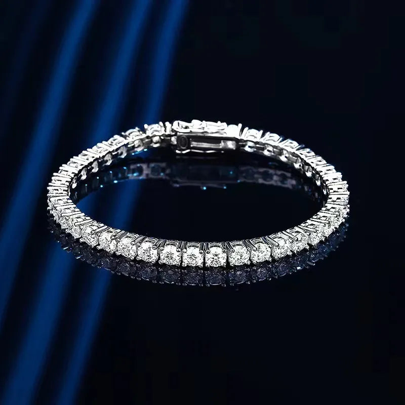 Moissanite Tennis Bracelets