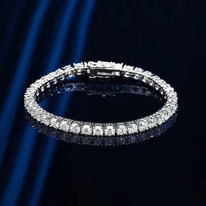 Moissanite Tennis Bracelets