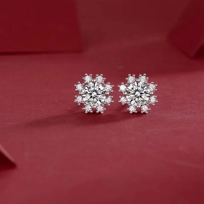 0.5ct Moissanite Diamond Stud Earrings