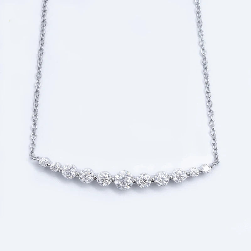 Moissanite Pendant Necklace