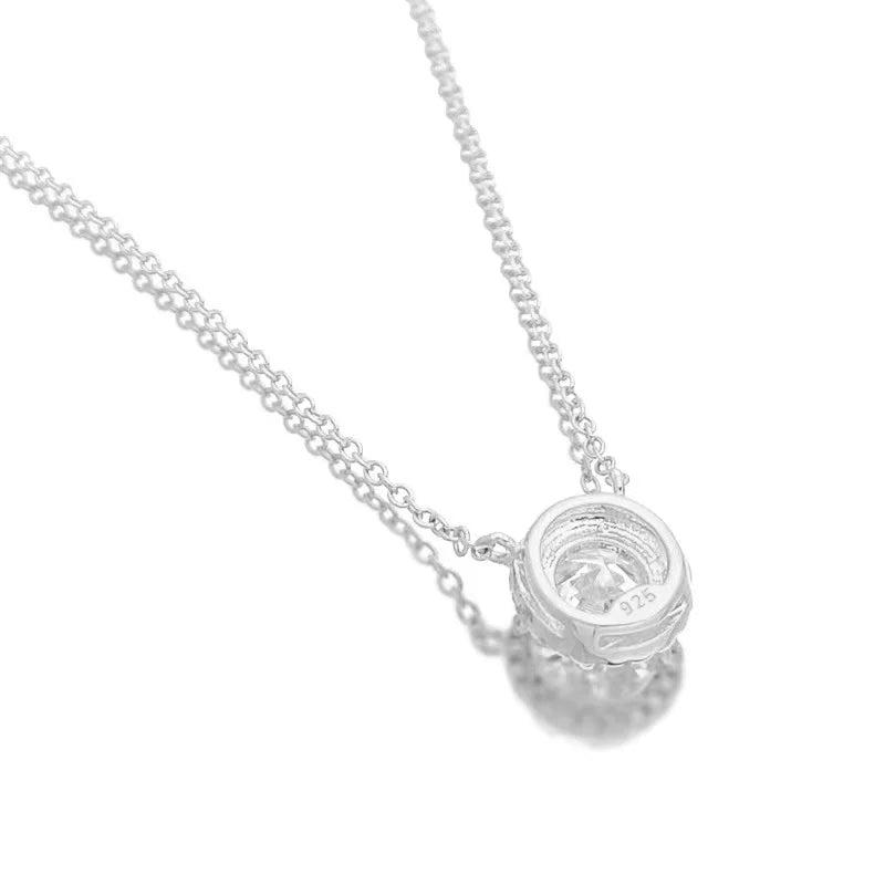 0.5-1ct Moissanite Pendant Necklace