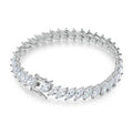 Bee-Bee's 0.5ct Marquise Cut Moissanite Tennis Bracelet. D VVS1 clarity, S925 silver with 18k gold plating. Features a secure clasp.